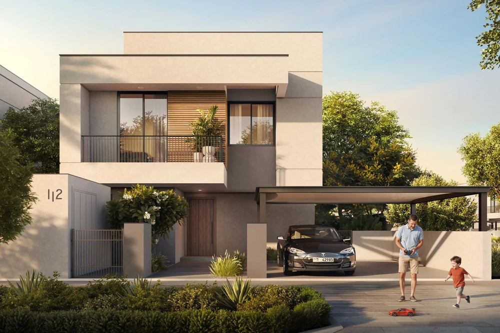 Al Ghadeer Gardens, Al Ghadeer, render 1