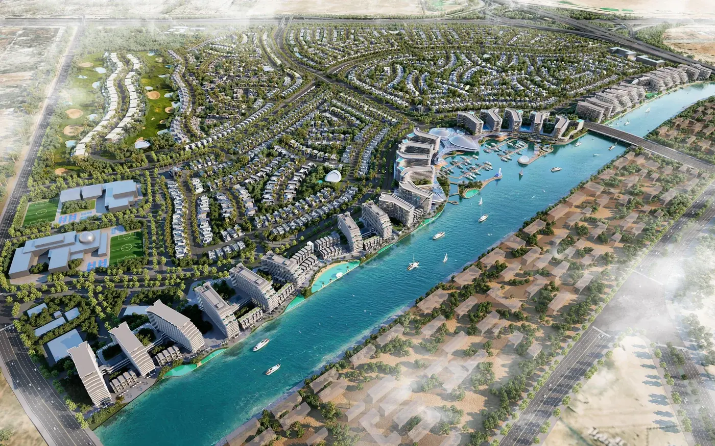 Sobha City, Abu Dhabi render